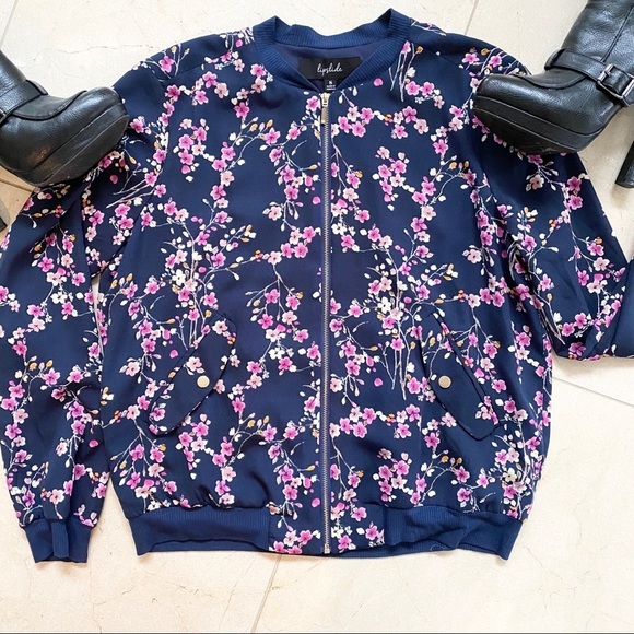 Lipslide Lightweight Floral Jacket Small - Picture 8 of 8